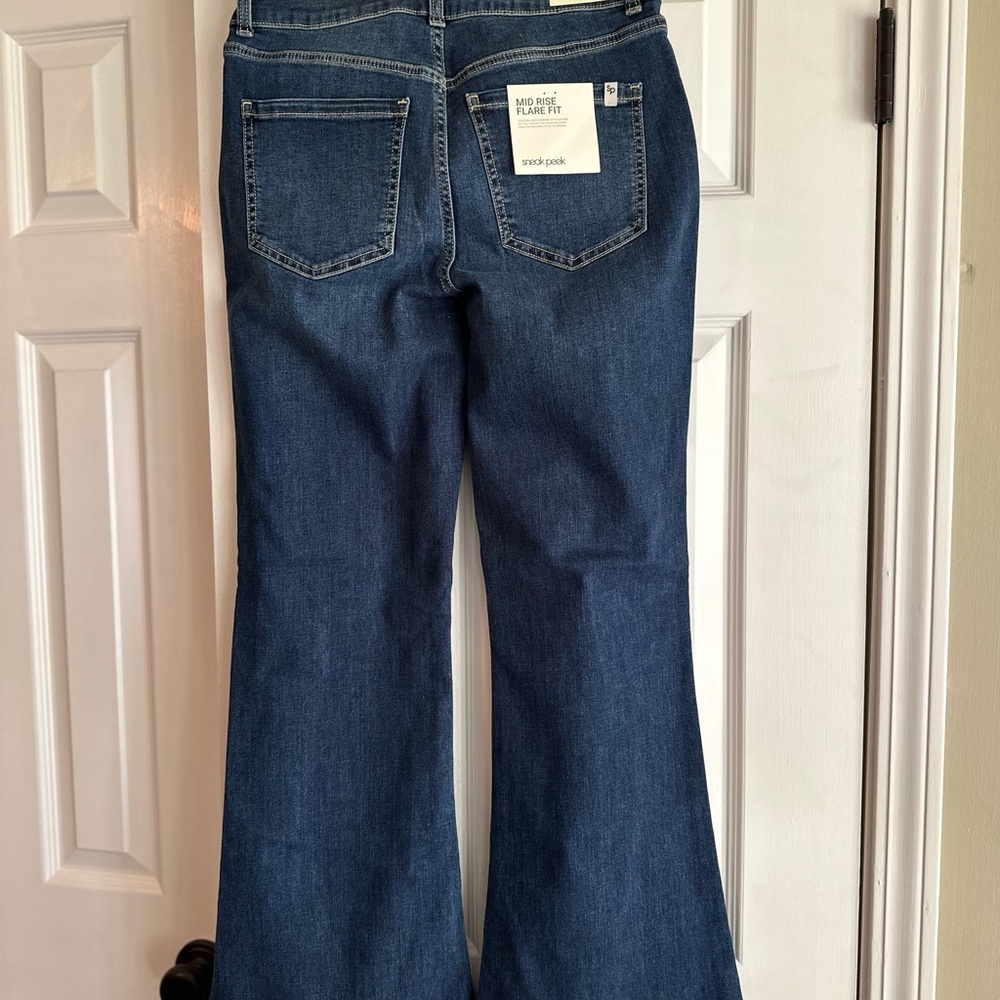 Women's Blue Flare Jeans